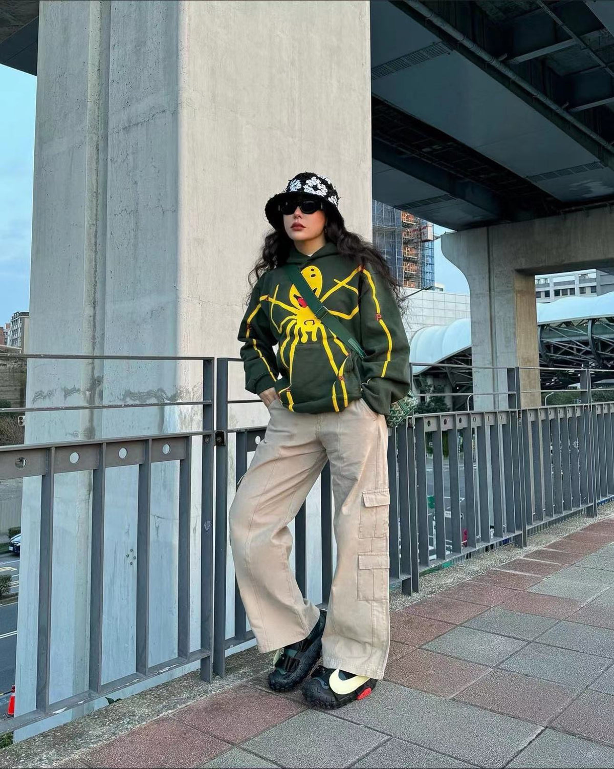 Green Hoodie