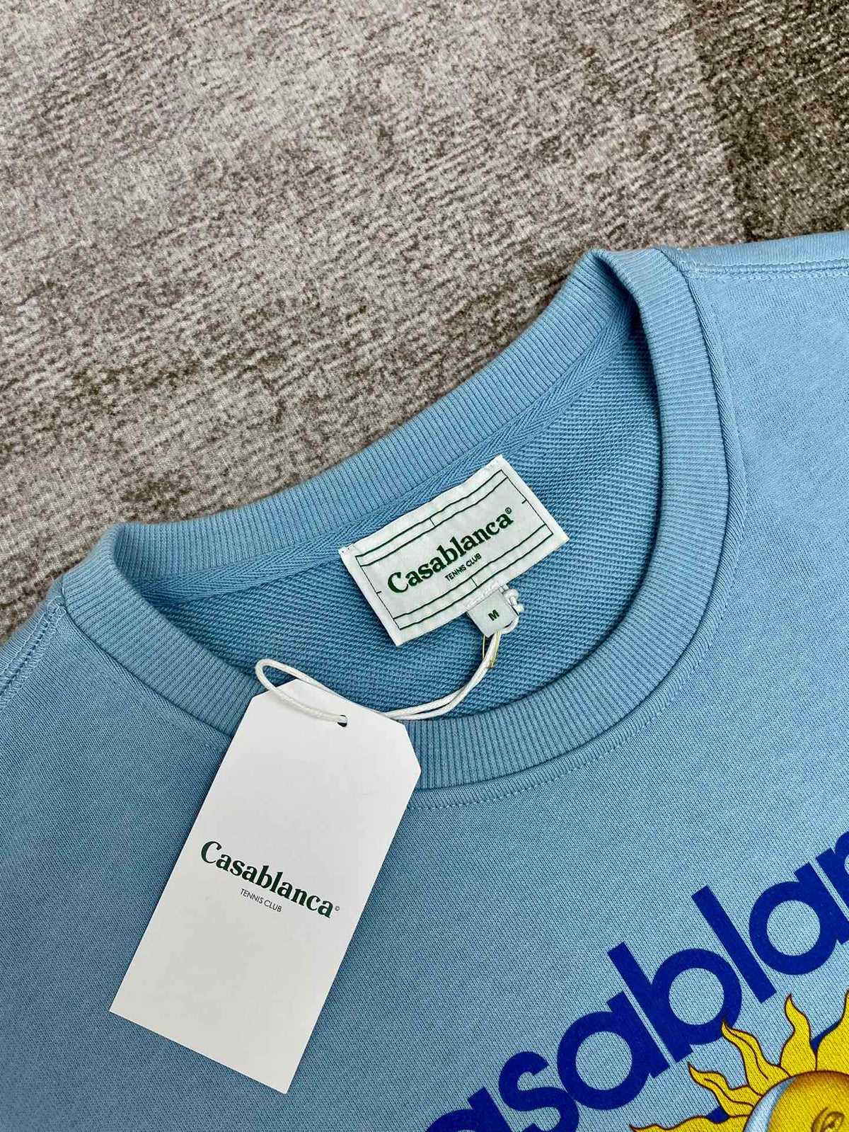 Sky blue Sweatshirt - FashionHype.xyz