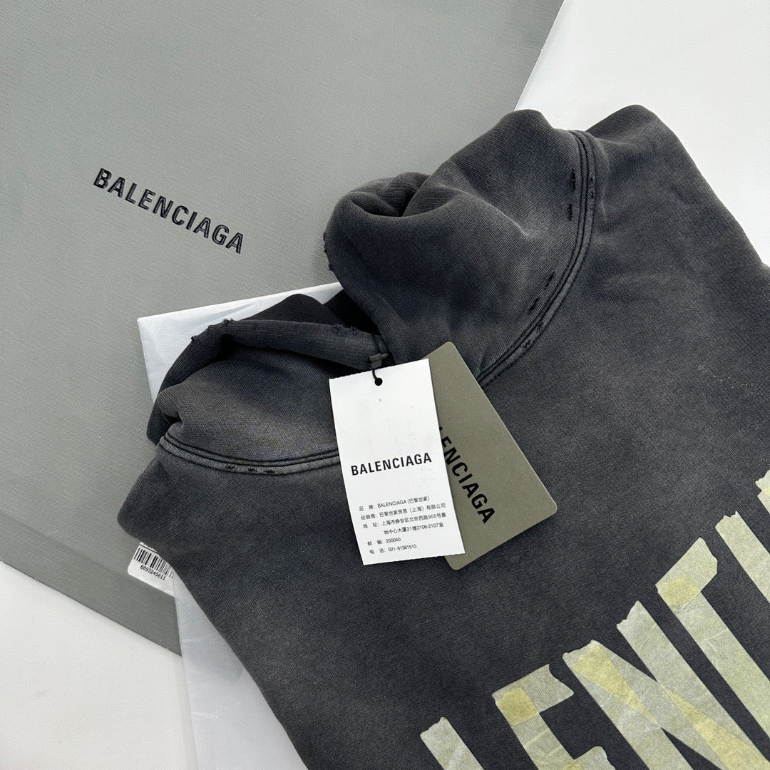 Black Hoodie - Size S