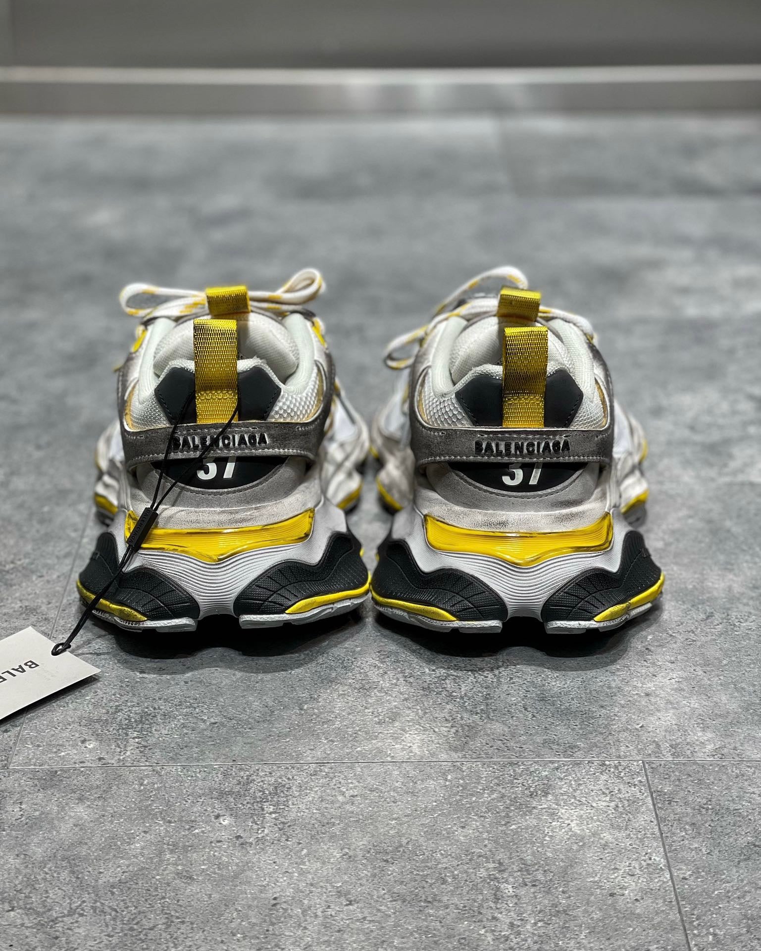 Silvery yellow Shoes - FashionHype.xyz