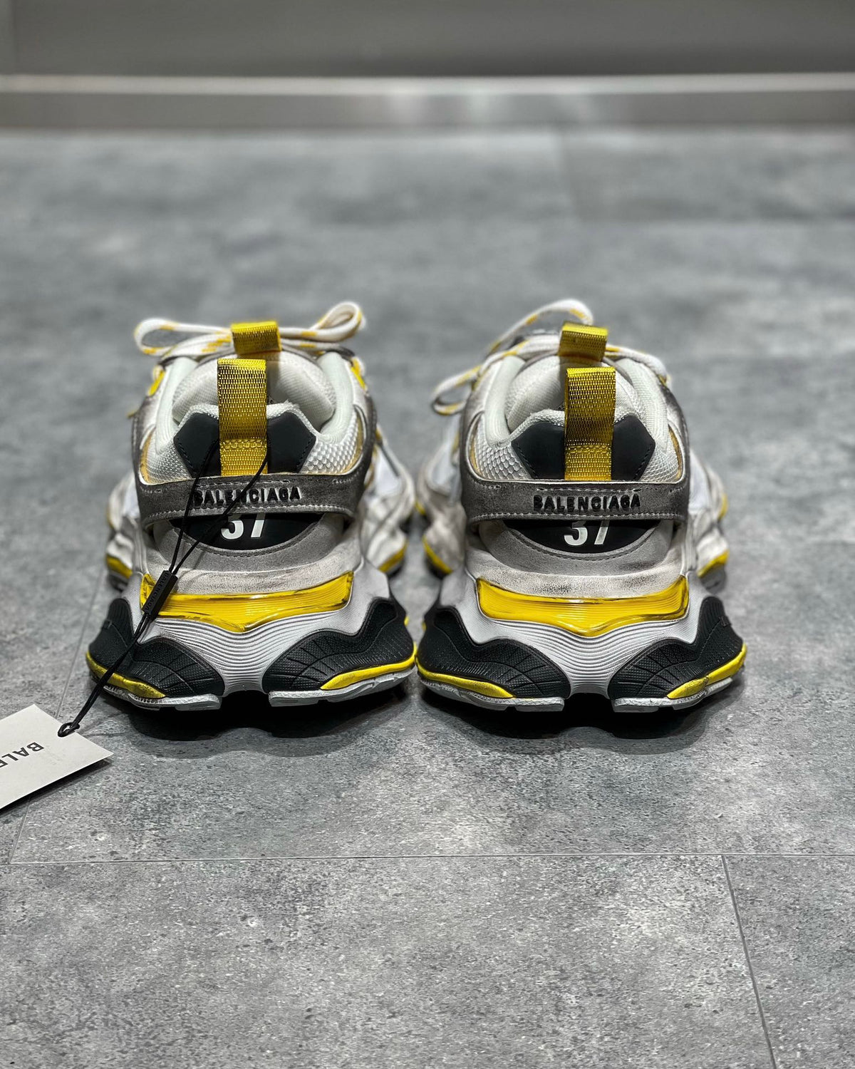 Silvery yellow Shoes - FashionHype.xyz