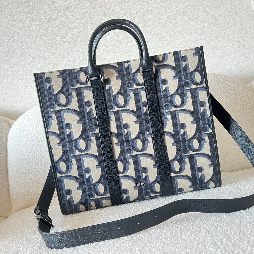 Blue and Black grey Bag - FashionHype.xyz