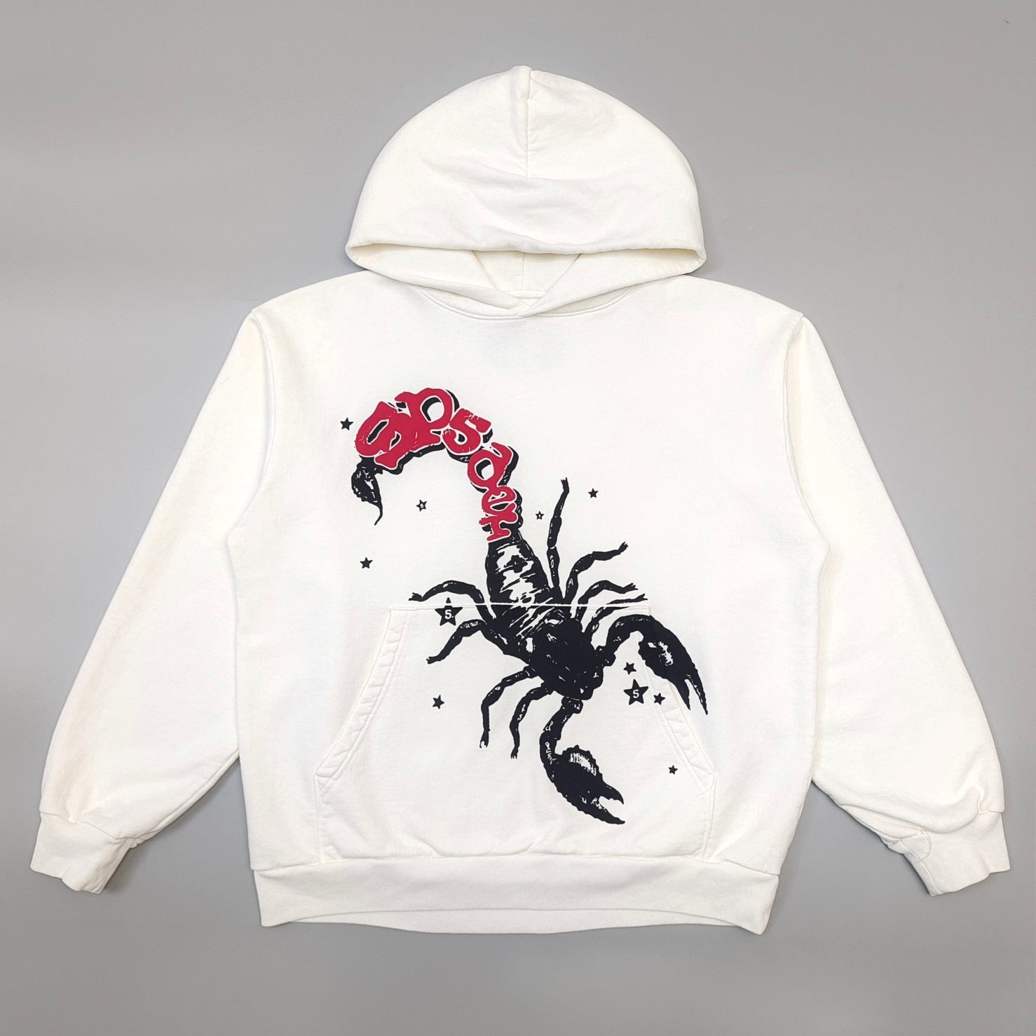 Sudadera con capucha blanca