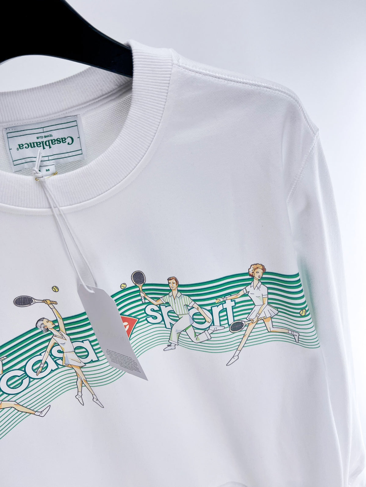 Sudadera en blanco y negro