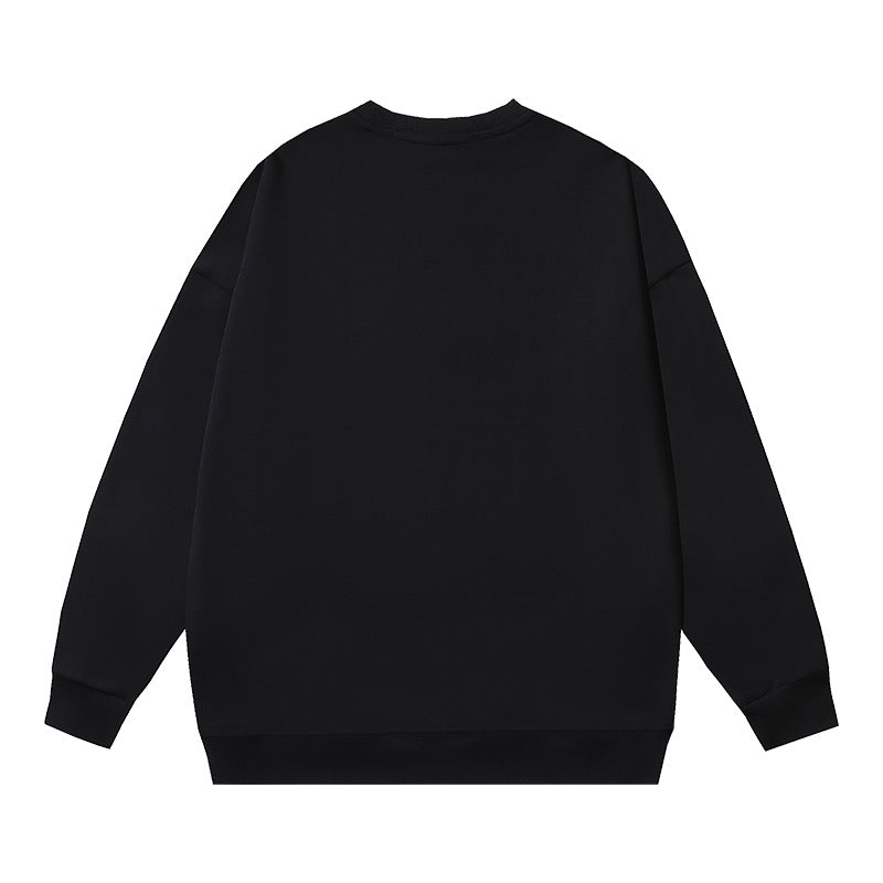 Grey and Black Sweatshirt - FashionHype.xyz