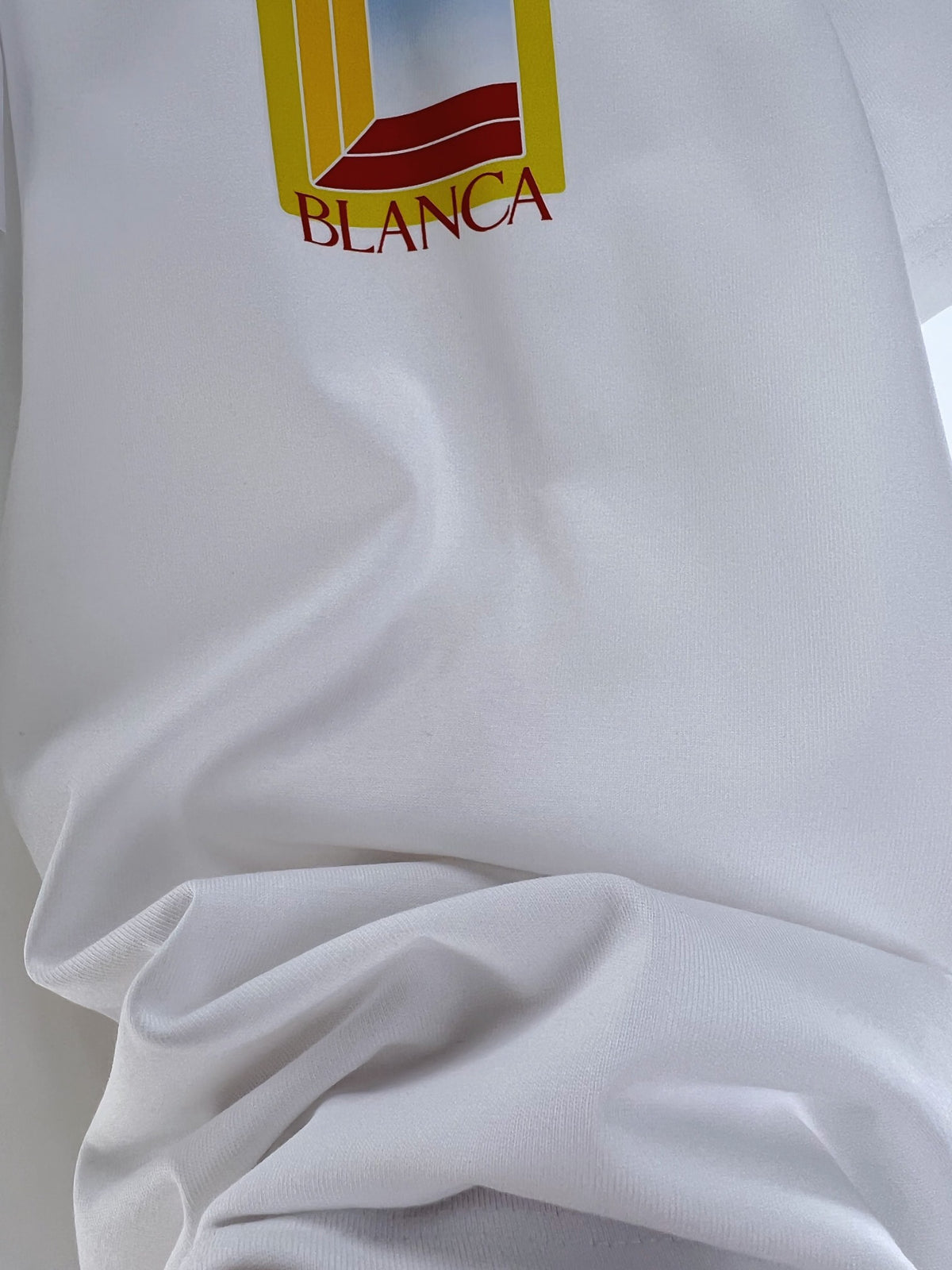 Yellow and White T-shirt