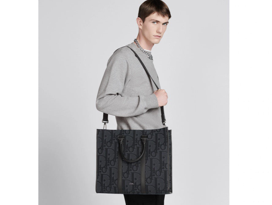 Blue and Black grey Bag - FashionHype.xyz