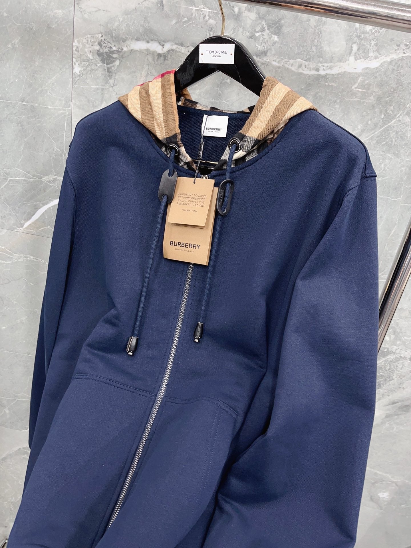 Black ,Dark Blue, Grey and Khaki Jacket - FashionHype.xyz