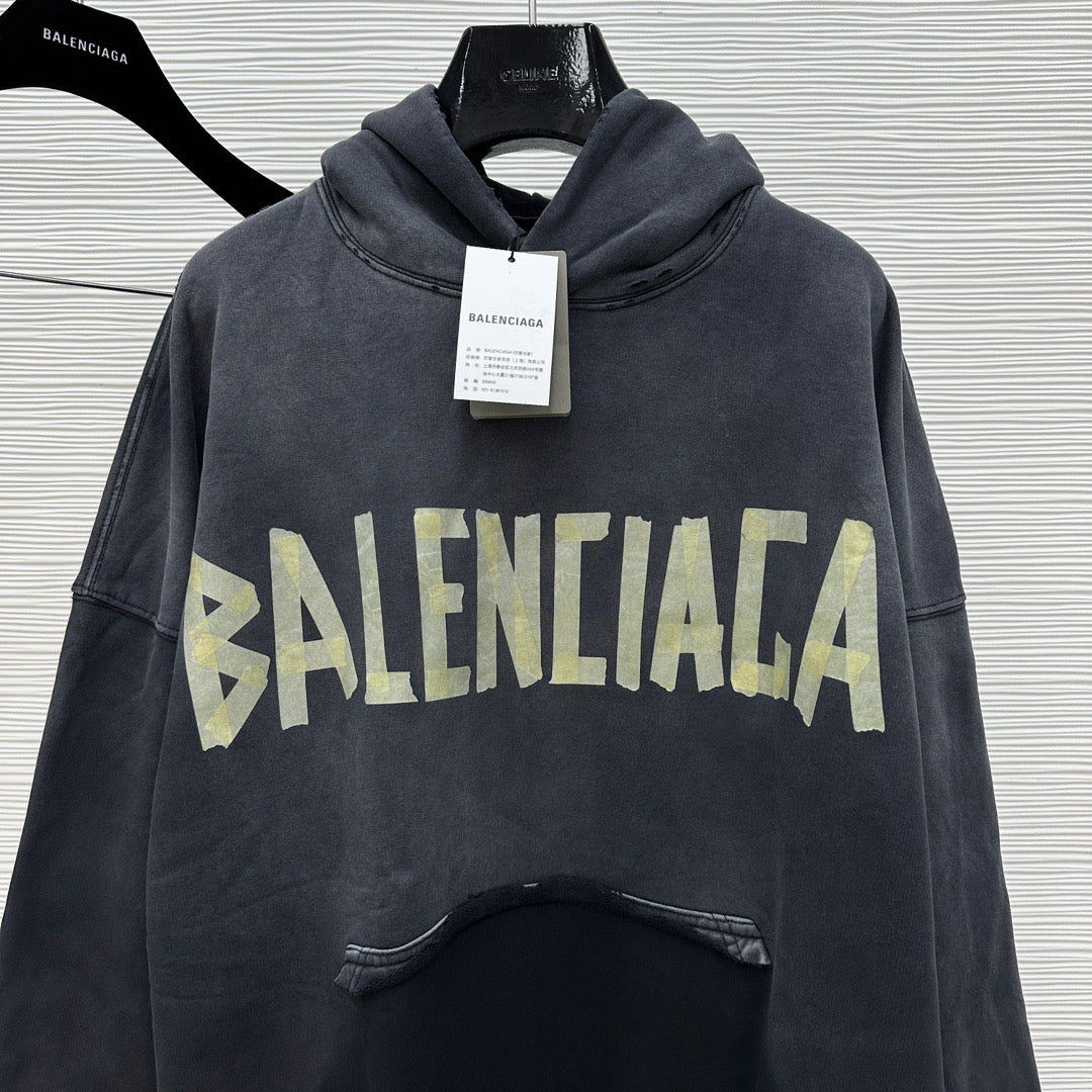 Black Hoodie - Size S
