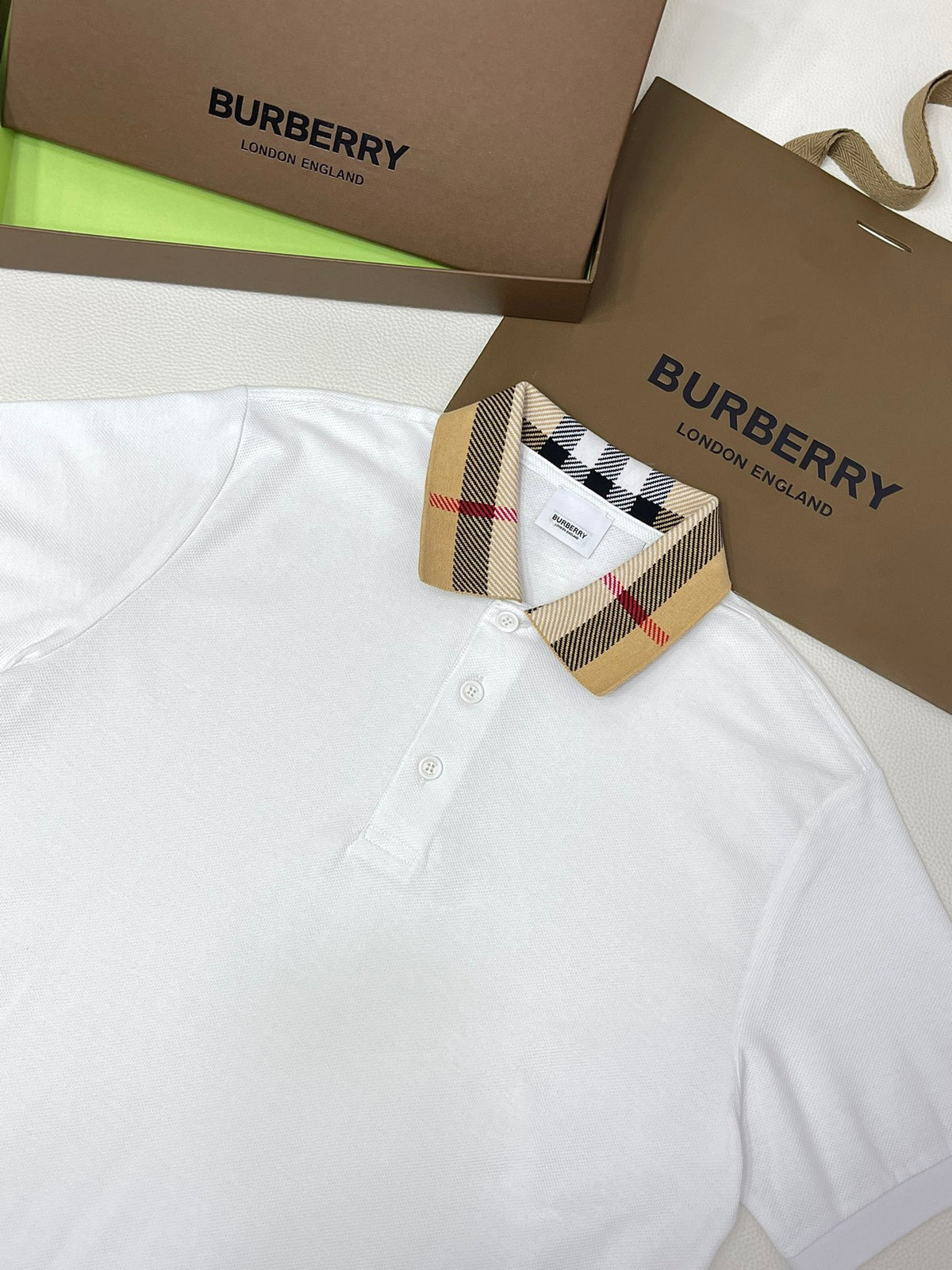 Black,White and Blue Polo - FashionHype.xyz