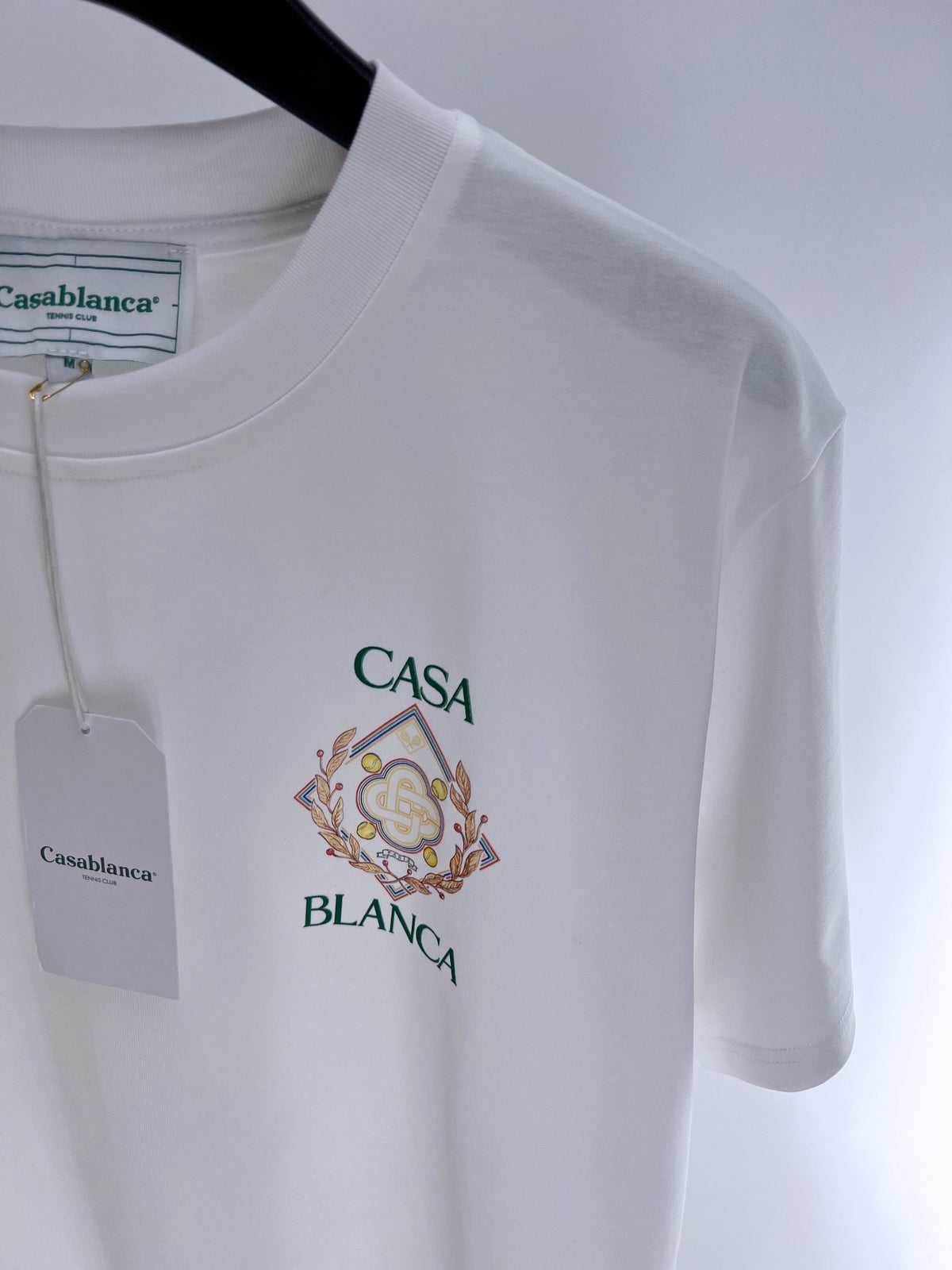 White and Blue T-shirt - FashionHype.xyz
