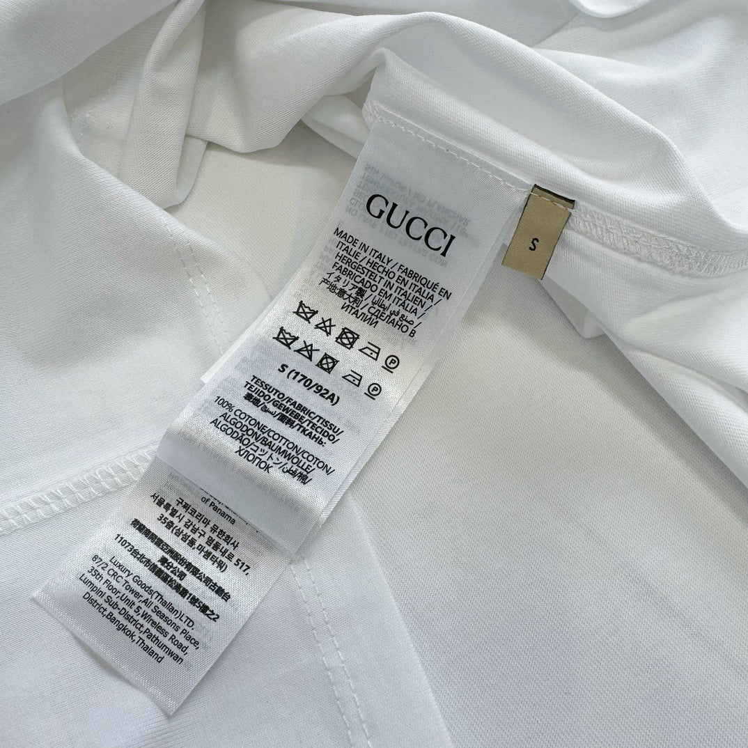 White T-shirt - FashionHype.xyz
