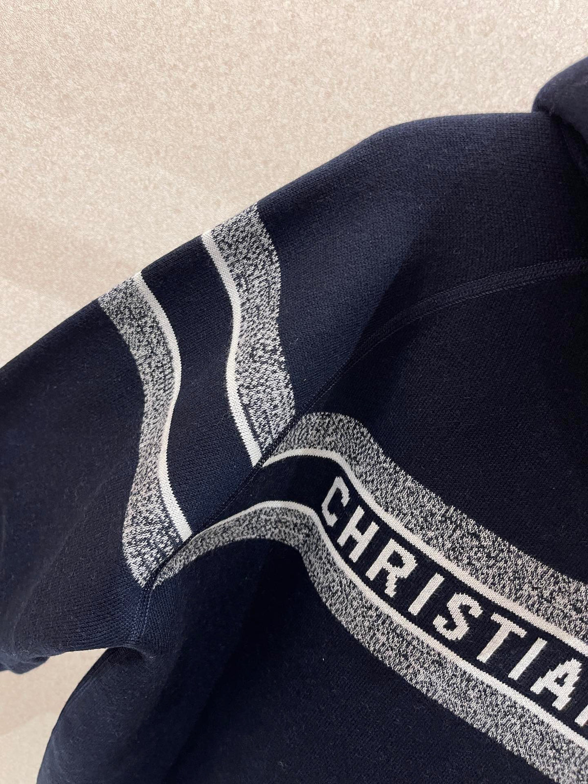 Dark blue and Grey Jacket - FashionHype.xyz