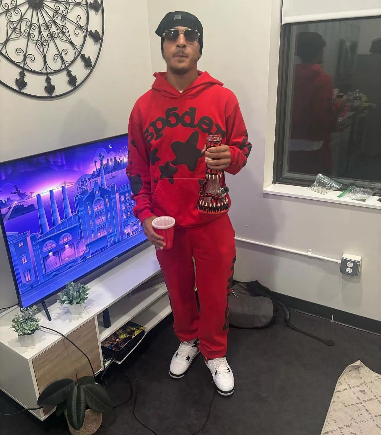 Pantalón rojo