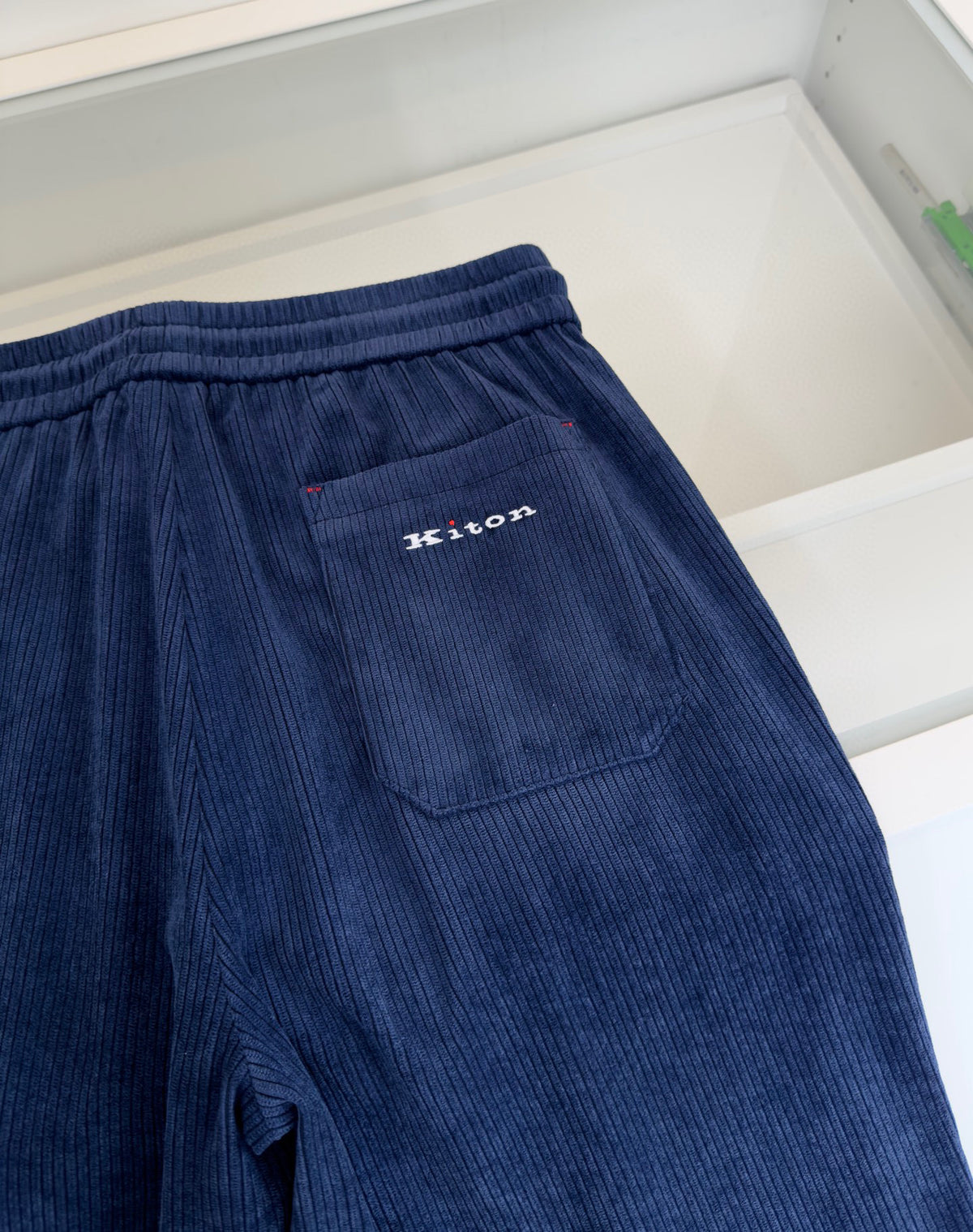 Dark Blue and Black Pant