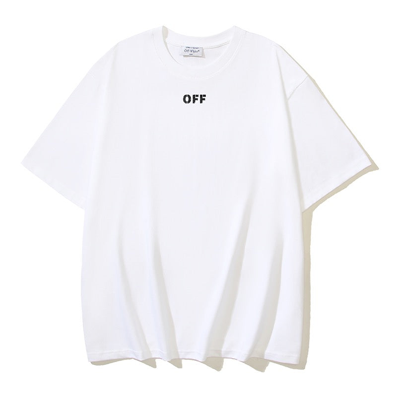 Red,Black and White T-shirt - FashionHype.xyz