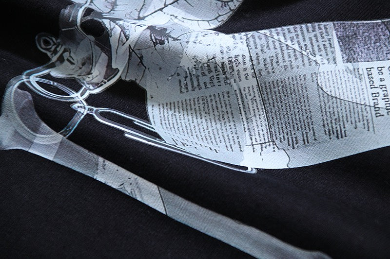 Black and Grey T-shirt - FashionHype.xyz