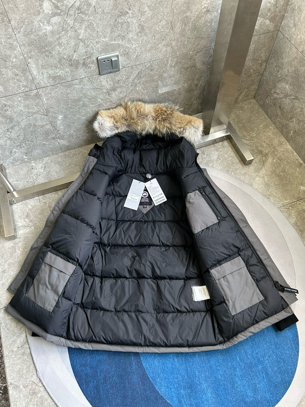 Black and Grey Jacket - FashionHype.xyz
