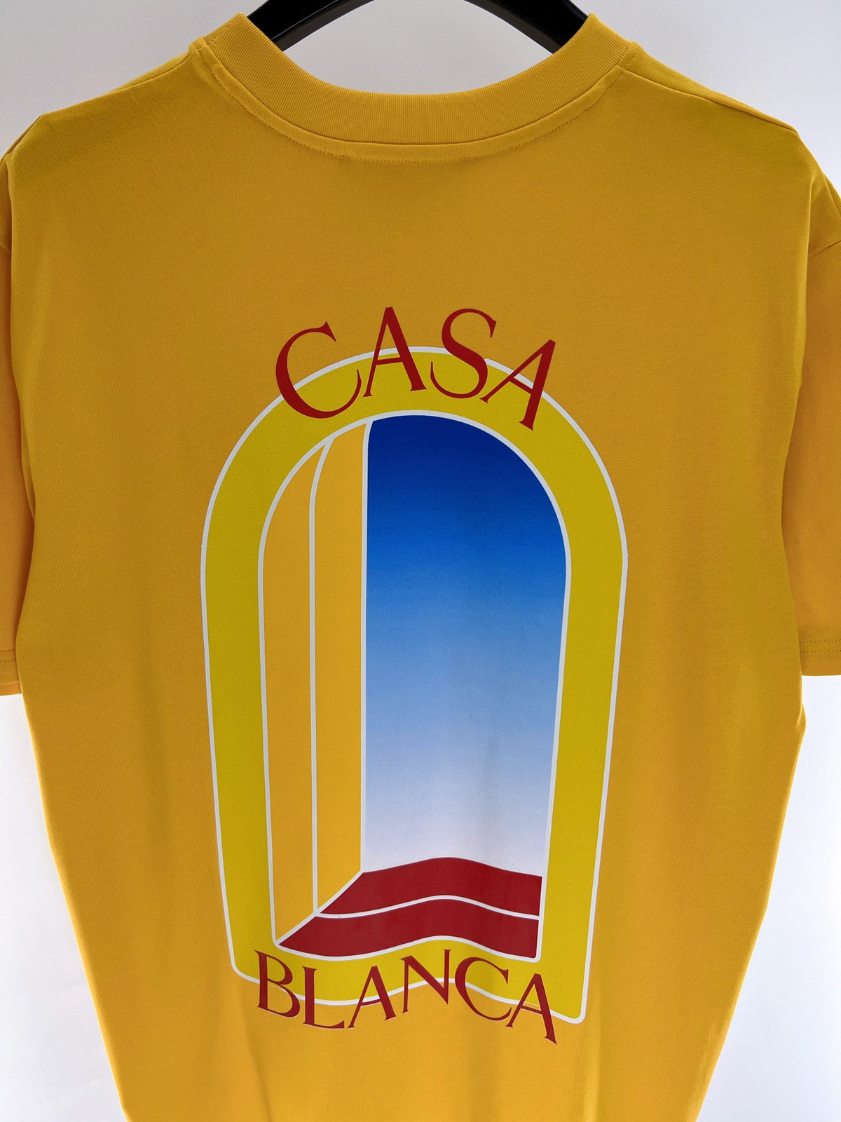 Yellow and White T-shirt