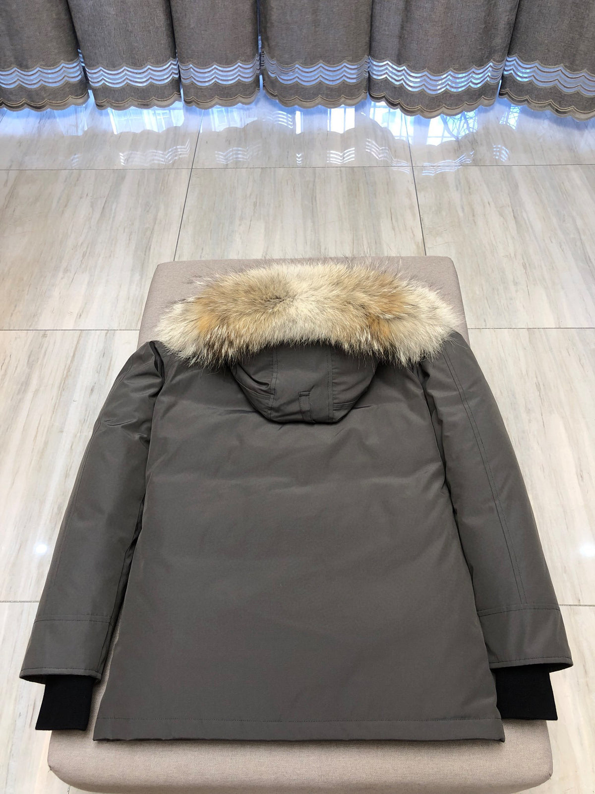 White,Grey,Blue and Black Jacket - FashionHype.xyz