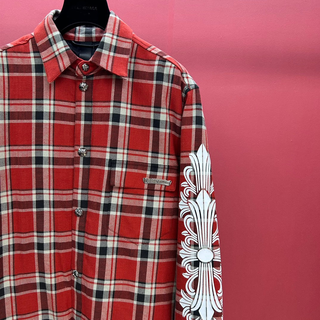 Multi-color Shirt - Size L, Red