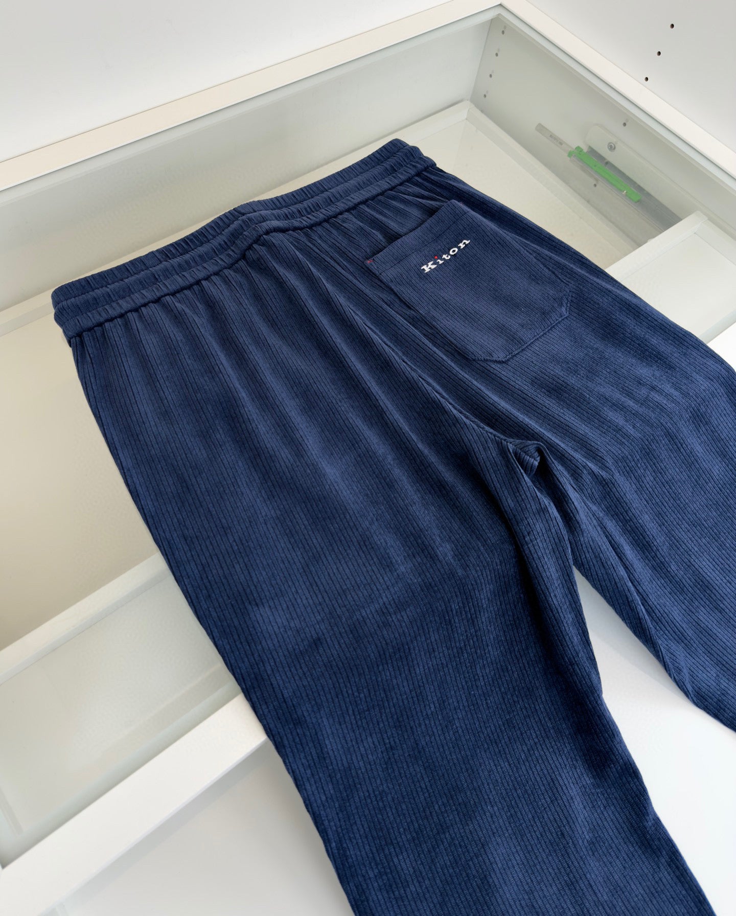 Dark Blue and Black Pant