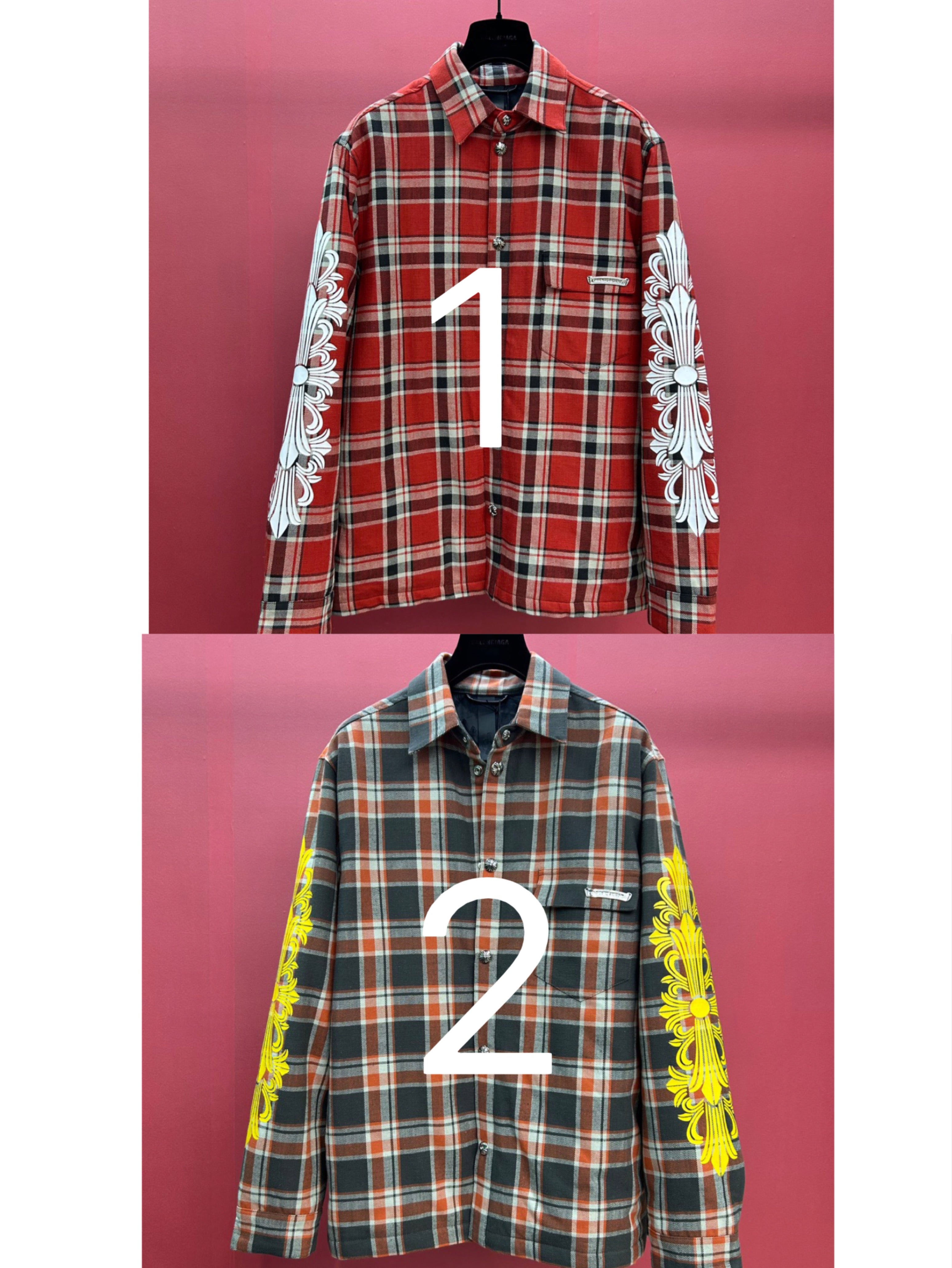 Multi-color Shirt - Size L, Red