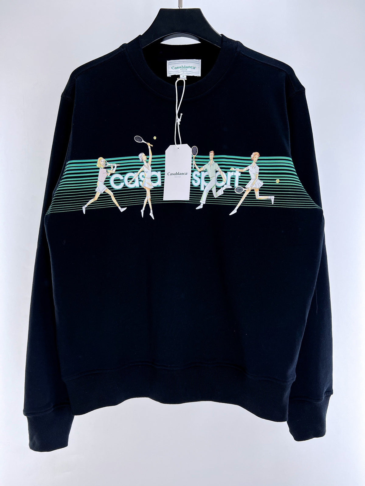 Sudadera en blanco y negro