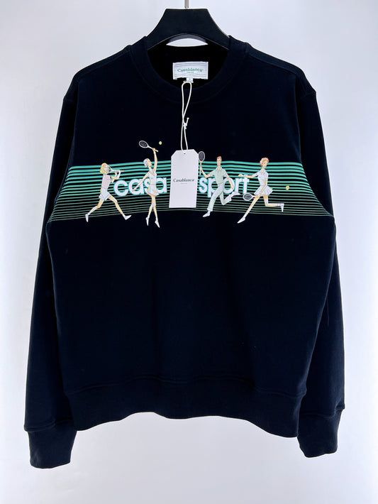 Sudadera en blanco y negro