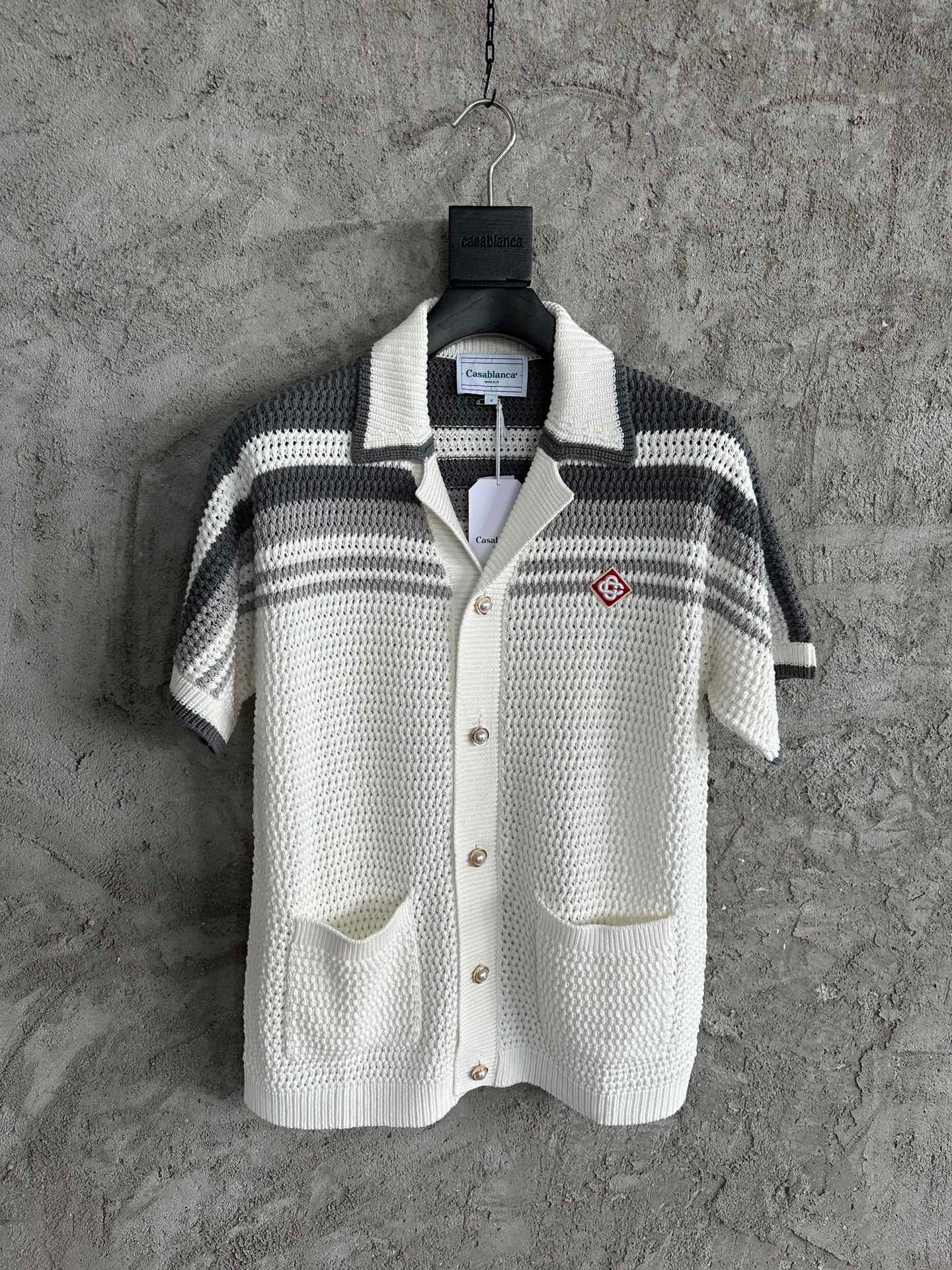 White black Shirt - FashionHype.xyz