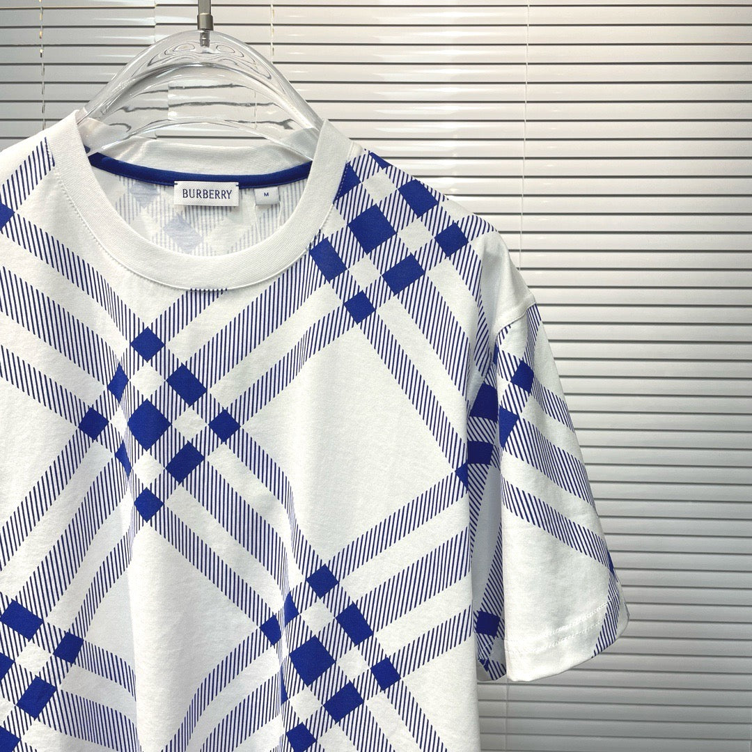 White blue T-shirts - FashionHype.xyz