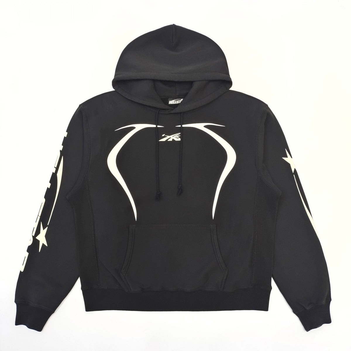 Schwarzer Hoodie