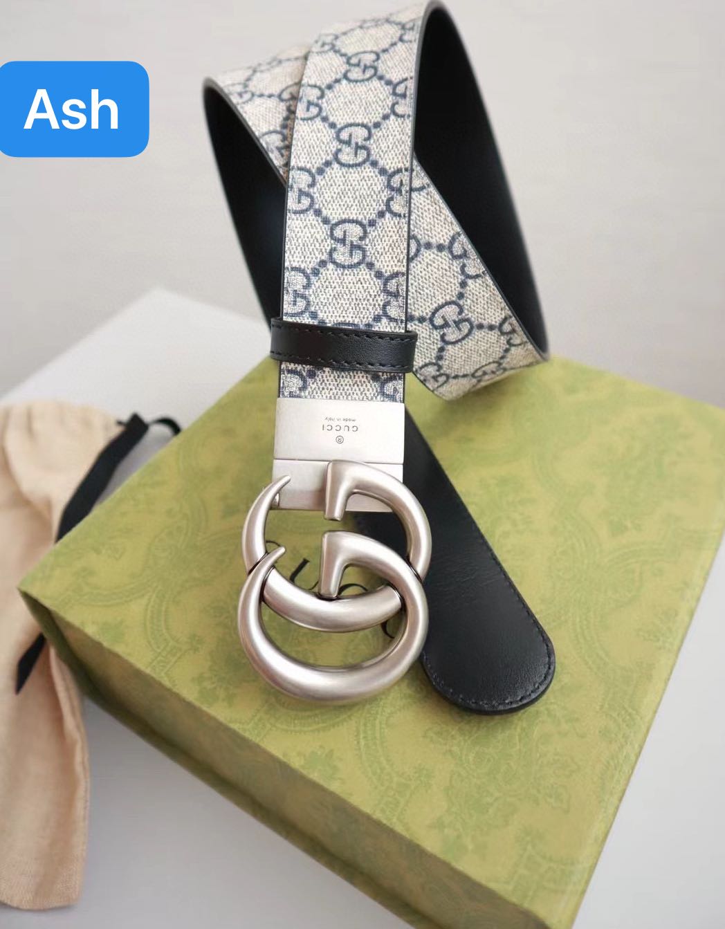 Black and Grey Belt