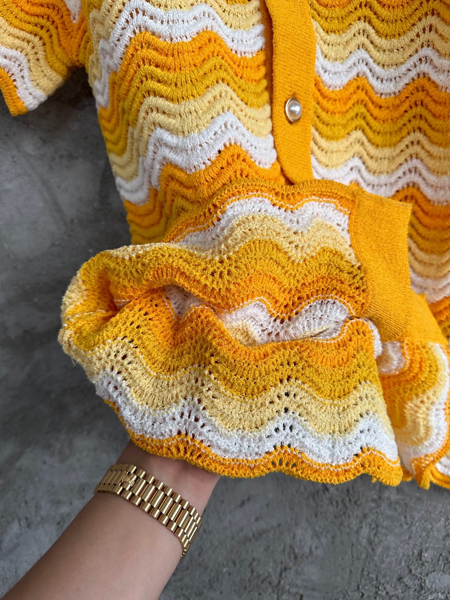 Yellow and Blue Shirt - FashionHype.xyz