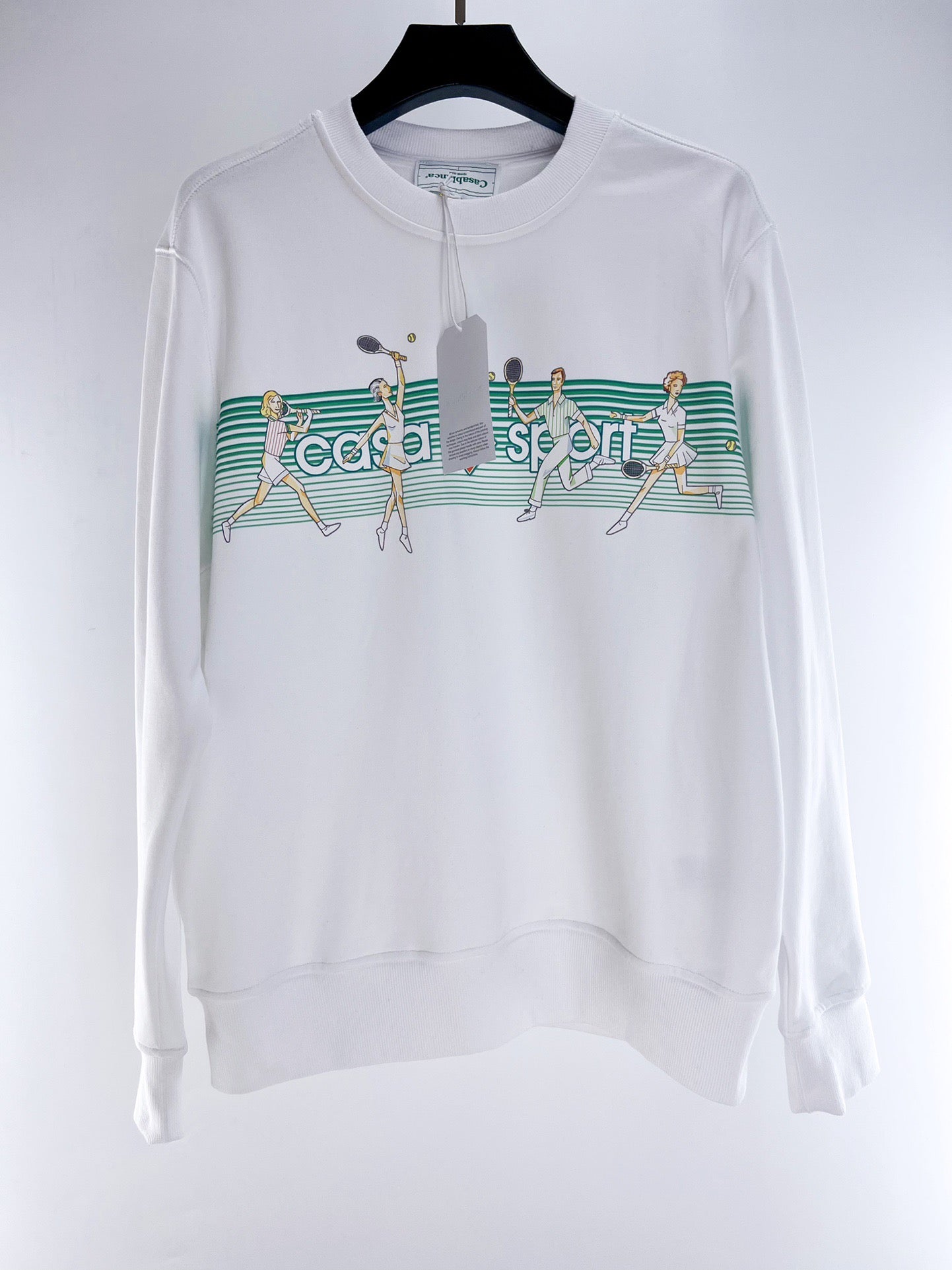 Sudadera en blanco y negro