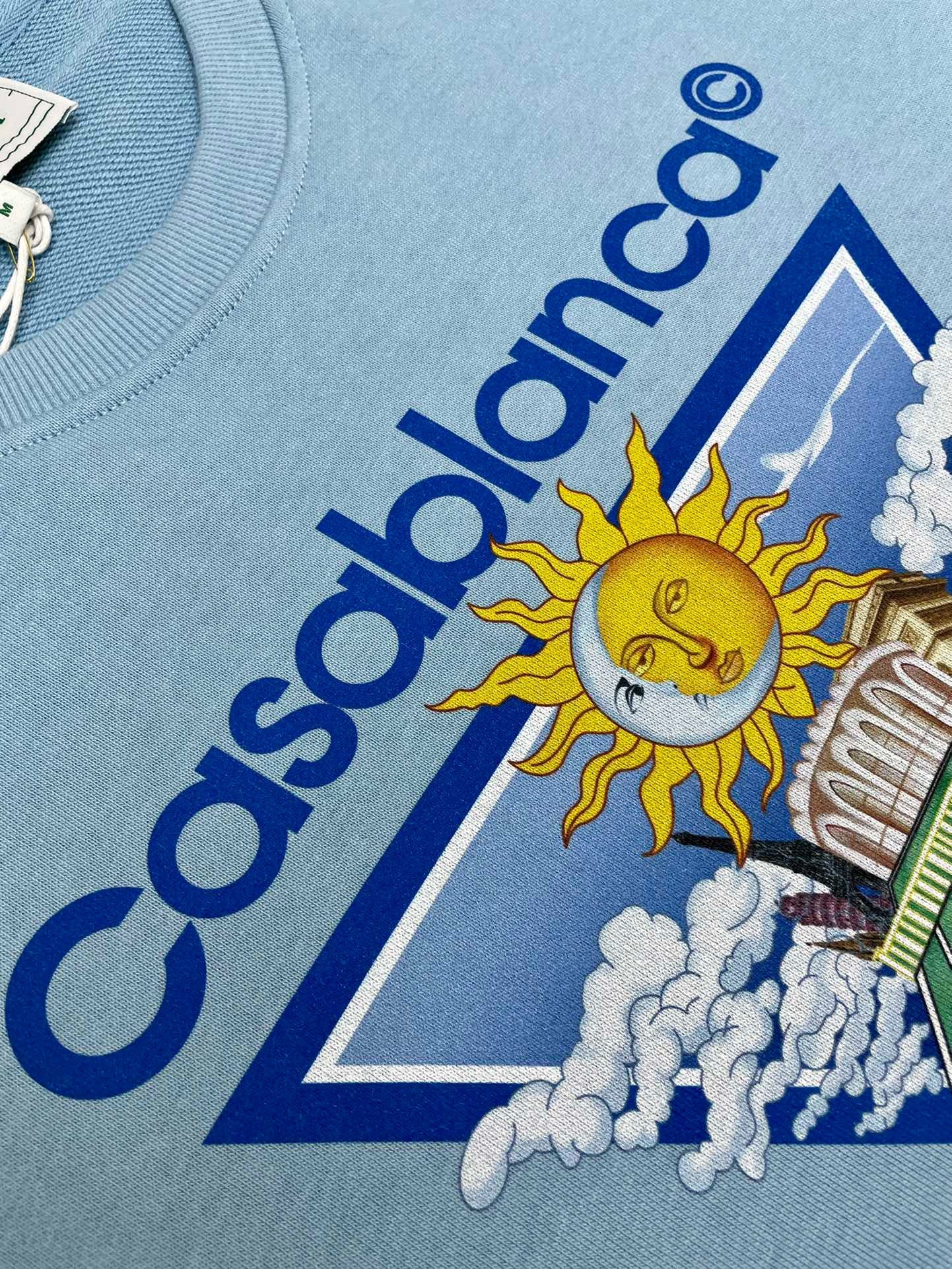 Sky blue Sweatshirt - FashionHype.xyz