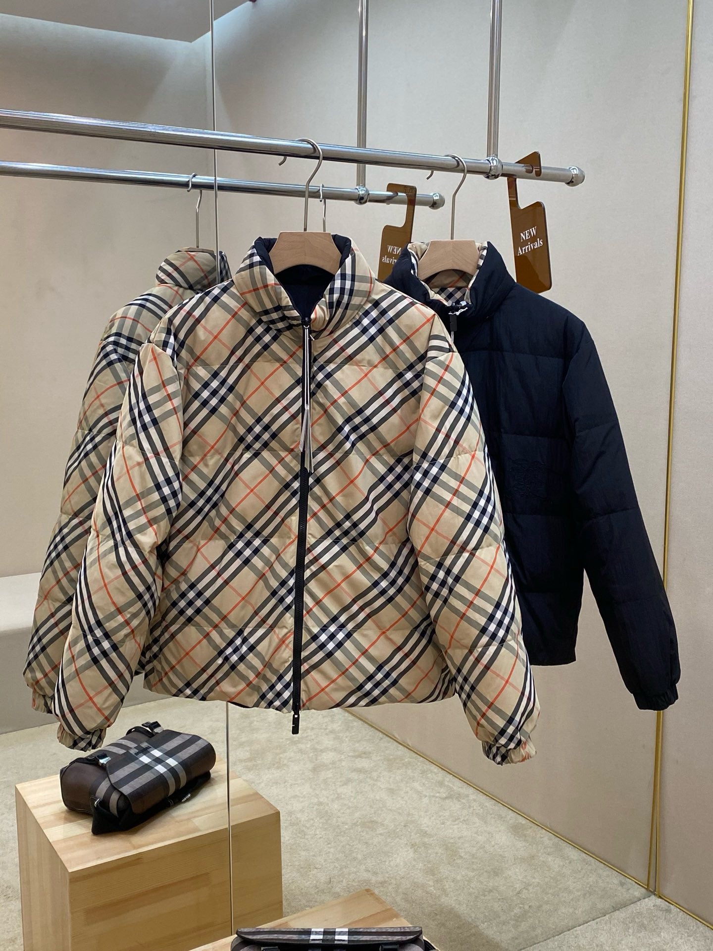 Mehrfarbige Jacke