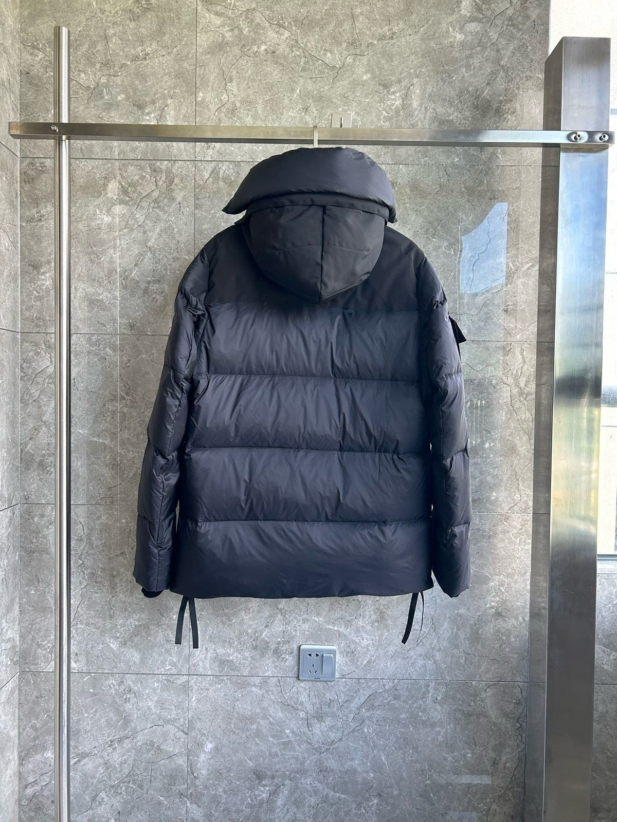 White, Grey and Black Jacket - FashionHype.xyz