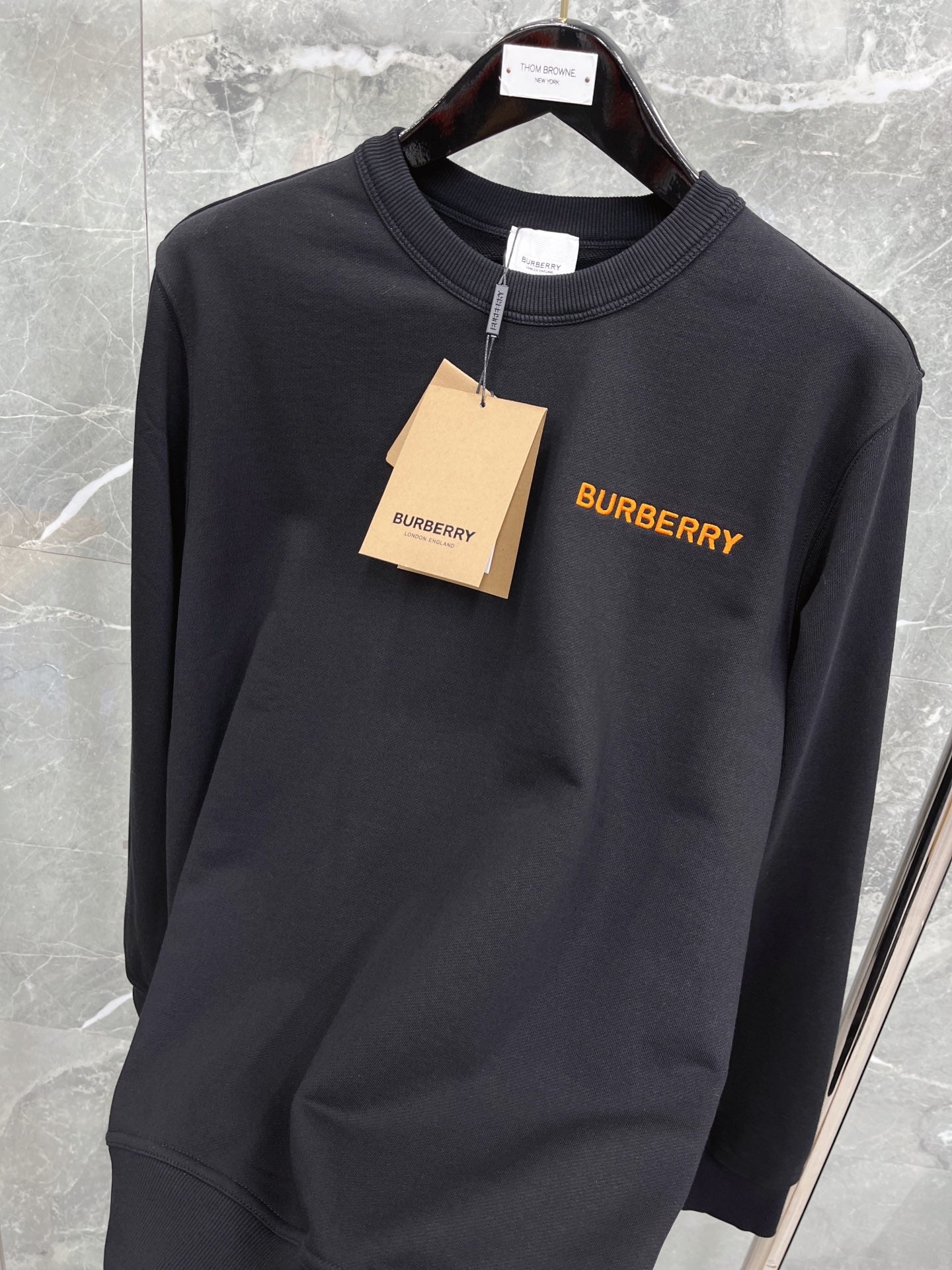 Black, Dark blue and Orange Jersey - FashionHype.xyz