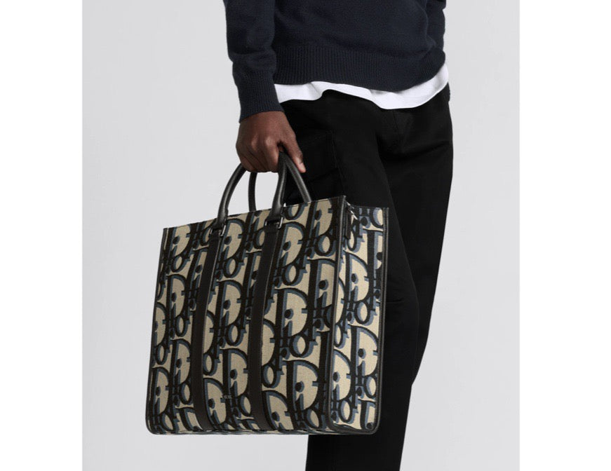 Blue and Black grey Bag - FashionHype.xyz