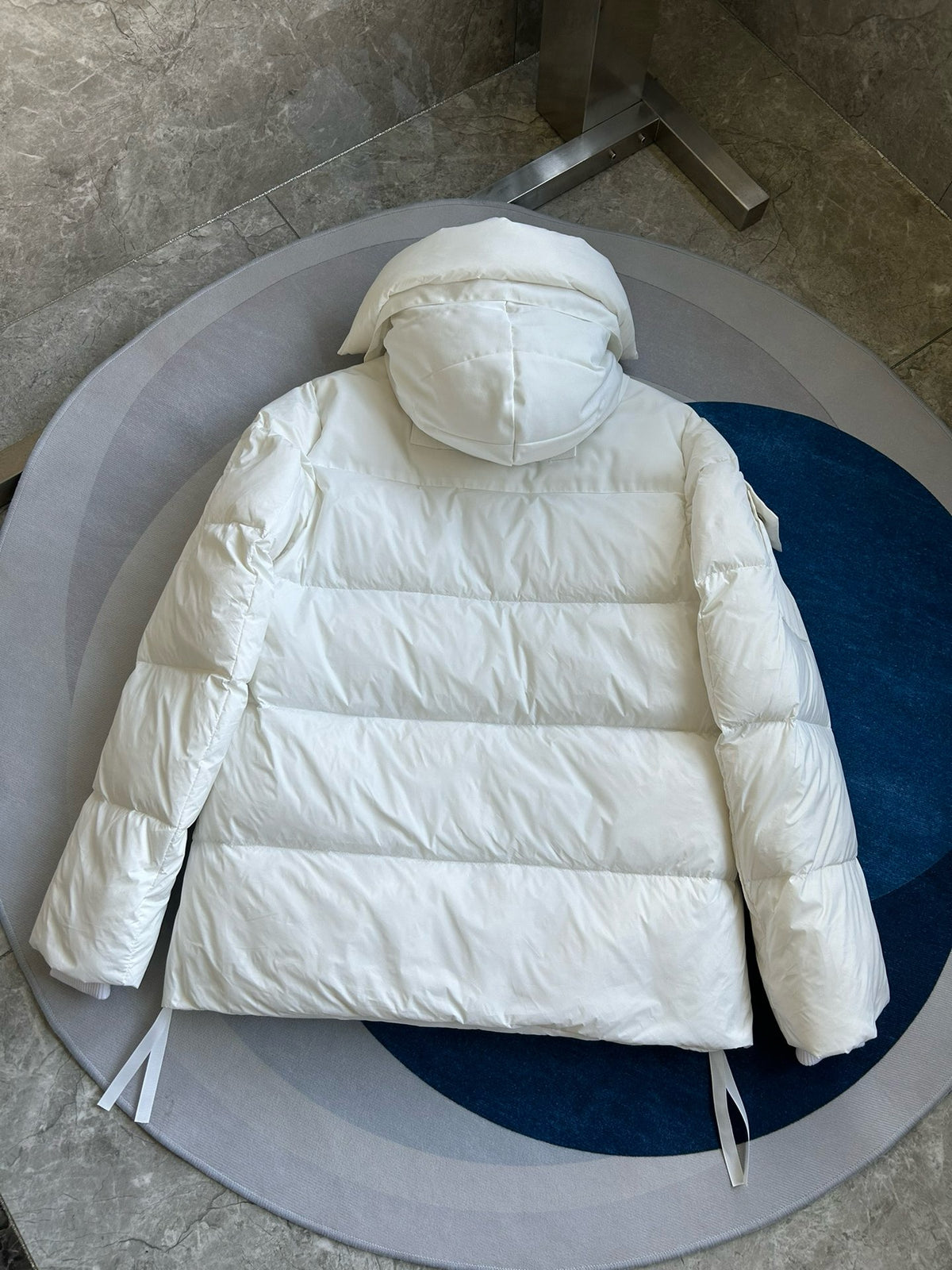 White, Grey and Black Jacket - FashionHype.xyz