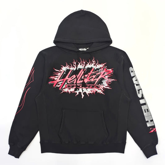 Schwarzer Hoodie
