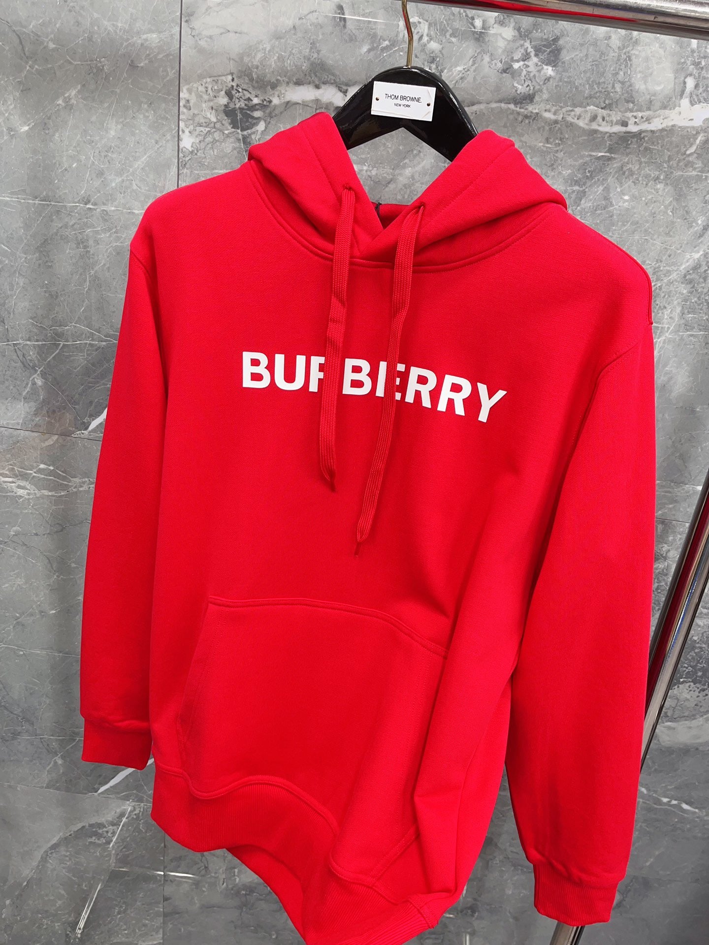 Black, Khaki, Blue and Red Hoodie