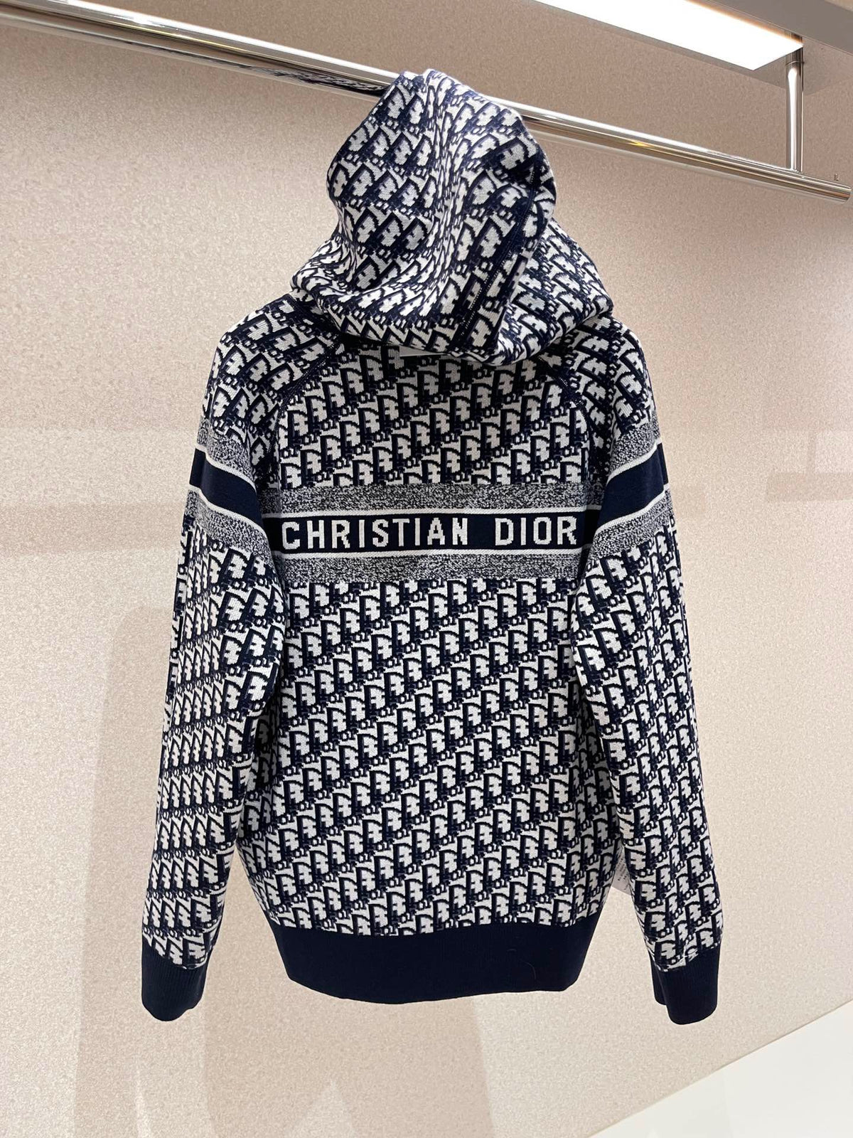 Dark blue and Grey Jacket - FashionHype.xyz