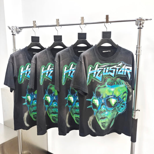Dark black T-shirt - FashionHype.xyz