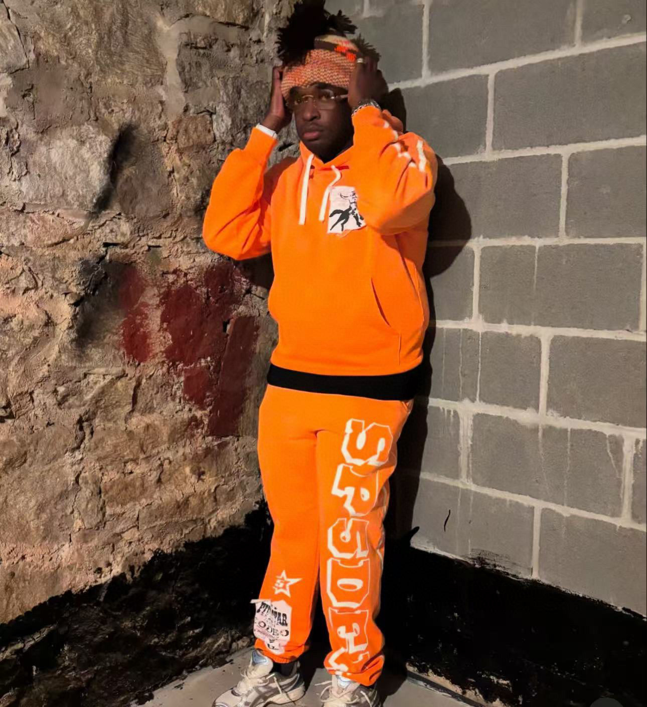 Orange Hoodie - FashionHype.xyz