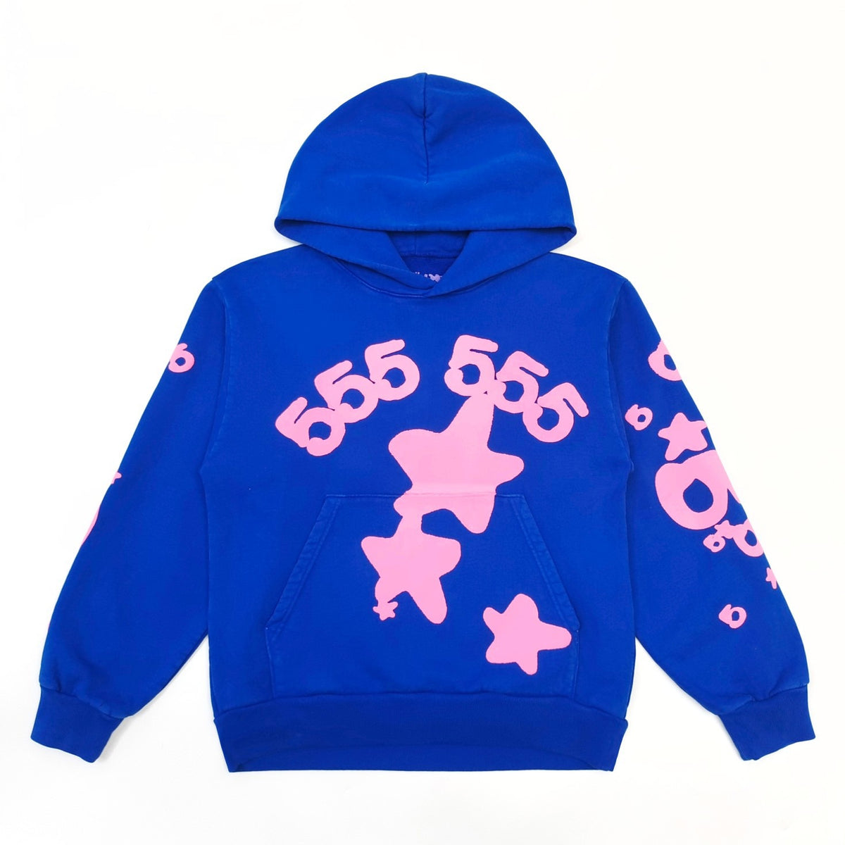 Blauer Hoodie