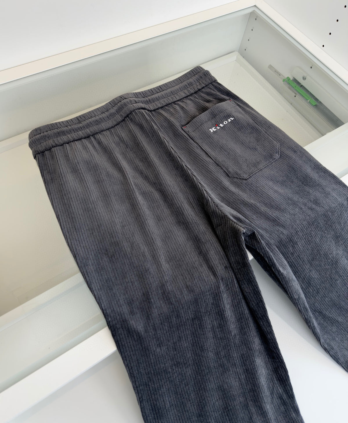 Dark Blue and Black Pant
