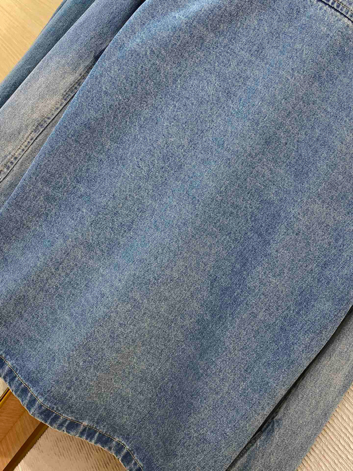 Beige and Blue Jacket - Size L