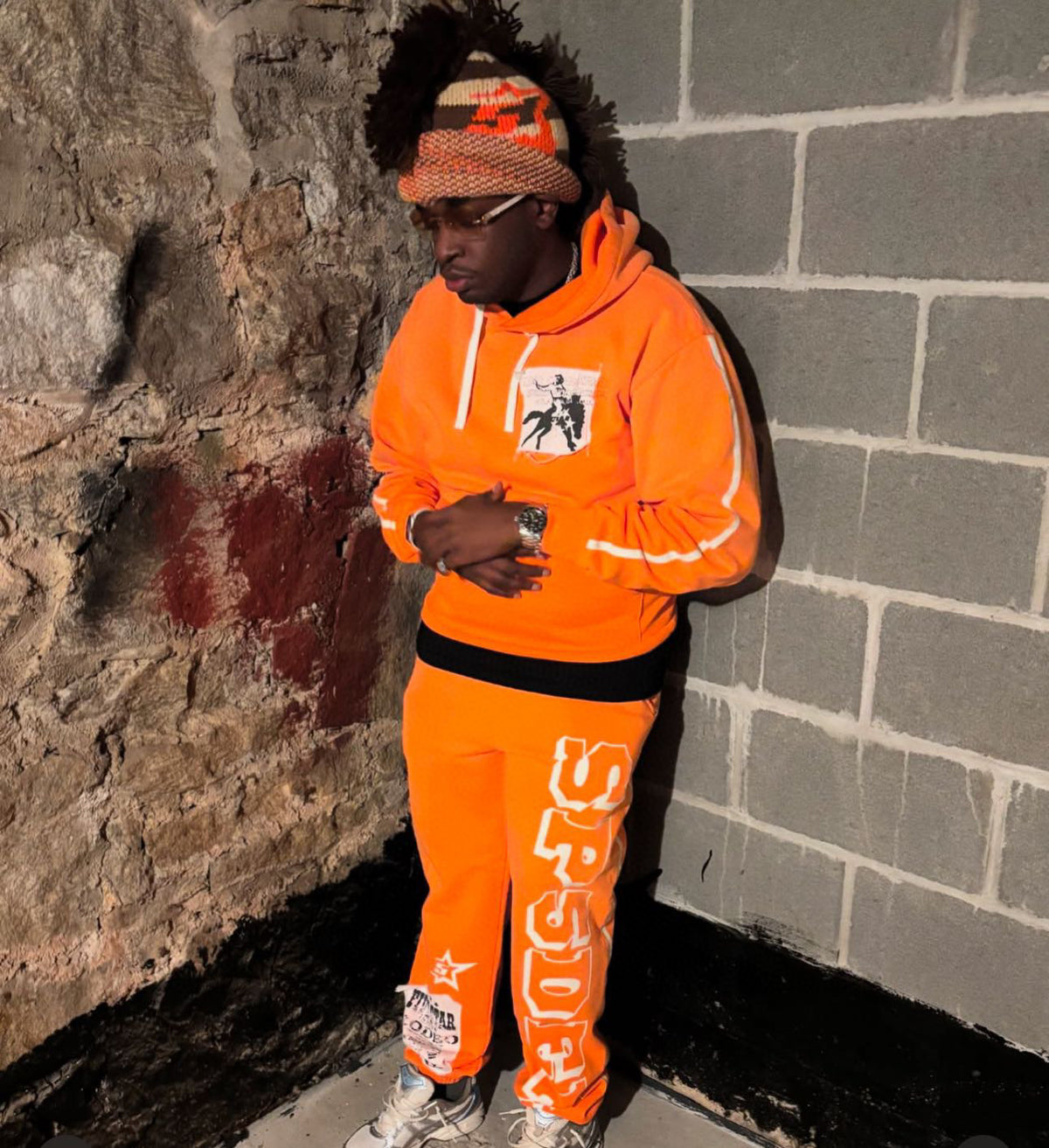 Orange Hoodie - FashionHype.xyz